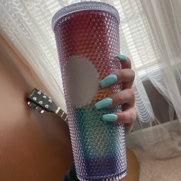 Starbucks Studded Rainbow Pride Tumbler Cold Cup - Picture 2 of 4